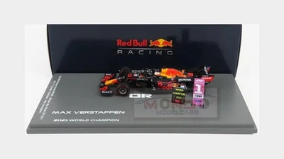 1:43 SPARK Red Bull F1 Rb16B #33 Winner Abu Dhabi Gp +Pit Verstappen 2021 S7861 - Immagine 1 di 2