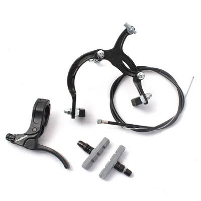 KHE BMX Sidepull Vorderradbremse Set – Hebel, Kabel & ACME Beläge - Bild 1 von 4