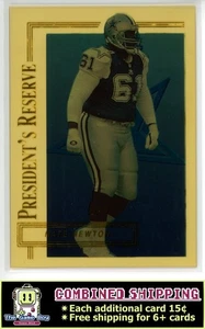1996 Collector's Edge President's Reserve #53 Nate Newton Dallas Cowboys /20000 - Bild 1 von 2