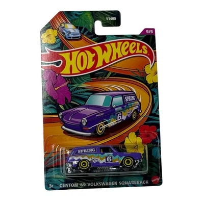 Volkswagen Squareback Spring Series 5/5 púrpura HW Hot Wheels 2024 Custom '69 Foto 1 de 4