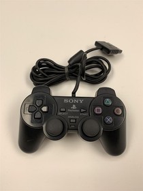 Black Dual Shock 2 Controller Official Sony PlayStation 2 PS2 SCPH-10010