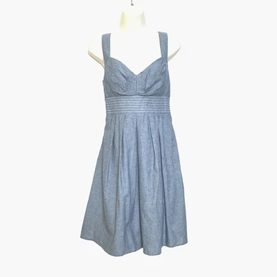 Vestido City Triangles Y2K Azul Imperio Cintura Negro Crinolina Pinup Niña Junior's 7 Foto 1 de 4