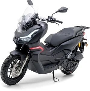 Motorroller 125 ccm Burnout QS125 ADV Mattschwarz (Desert) - Bild 1 von 6