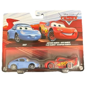 Disney Pixar Cars Sally & Lightning McQueen 2er Pack 2024 Metall Serie - Bild 1 von 11