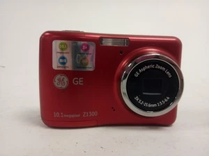 GE Z1300 10.1MP Digital Camera Red - Compact & Functional - Picture 1 of 7