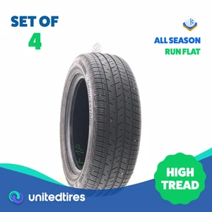 Set of (4) Used 225/60R18 Bridgestone DriveGuard Plus RFT 104H - 8.5/32 - Picture 1 of 4