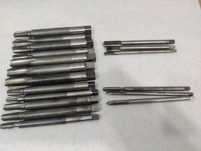North American Tool PIPE TAP Lot  NPT HSG- 18 Total  - Image 1 of 4