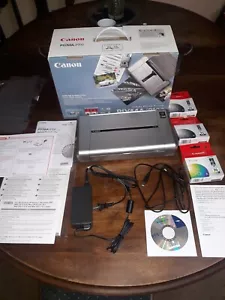 Canon PIXMA iP100 Portable Inkjet Printer UNTESTED IN BOX NO PRINT HEAD - Picture 1 of 12