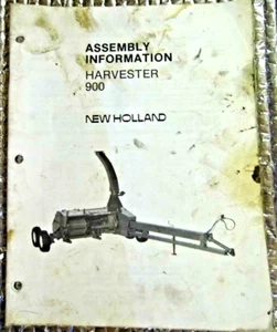 1986 Factory Manual Sperry New Holland Harvester 900 Assembly Information - Picture 1 of 4
