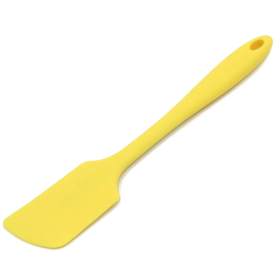 Chef Craft Premium Quality Silicone Scraping 11" Scraper Spatula, Yellow - Image 1 of 1