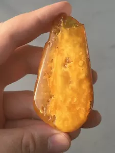 Natürlicher großer baltischer Bernstein Stein, Anhänger 36 Gramm - Bild 1 von 10