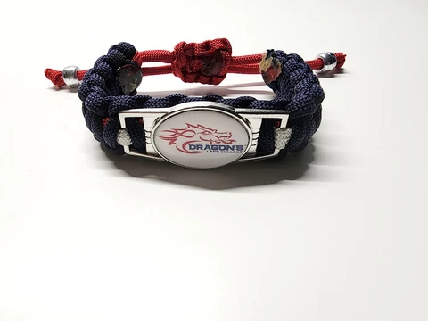 Lane College Dragons Adjustable Charm Bracelet Souvenir Cover
