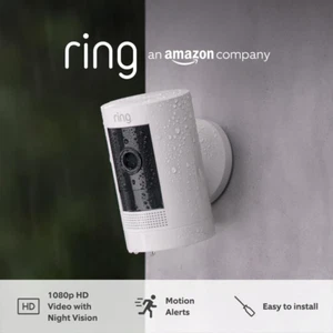 Batería para cámara exterior Ring (cámara adhesiva) | Cámara de seguridad exterior inalámbrica HD - Imagen 1 de 12