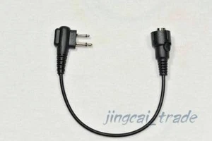 Mini Din Plug Connector Cable for Motorola HYT Ham Radio 2-PIN Headset - Picture 1 of 2