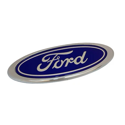 Ford Badge Emblem - Thin Flat 9" Logo Tailgate or Grille for Ford F-150 Flex - Image 1 of 4