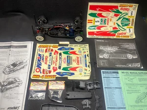 Yokomo MR4 TC Pro Graphite Touring Car 1/10 RC Car Brushless Servo Decals RARE - Picture 1 of 23