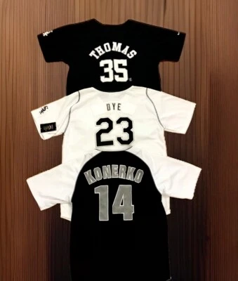 3 - VTG Chicago White Sox FRANK THOMAS DYE KONERKO Jersey Nike Youth Size XL LOT - Image 1 of 4