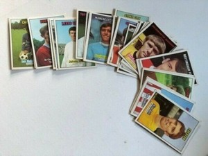 1970/71  A&BC ORANGE BACK FOOTBALL CARDS - NOS #32 to  #60 - U CHOOSE EXCELLENT