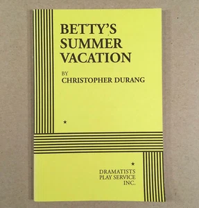 BETTY'S SUMMER VACATION, Christopher Durang 2000 Playscript Book High Grade - Picture 1 of 2