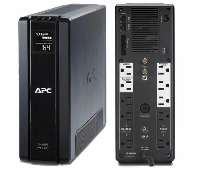APC BR1500G Back-UPS Pro 1500 VA 10 outlets Uninterruptible Power Supply (UPS) - Image 1 of 1