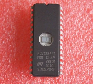 10pcs M27128AF1 M27128AFI EPROM IC DIP-28 ST - Picture 1 of 1