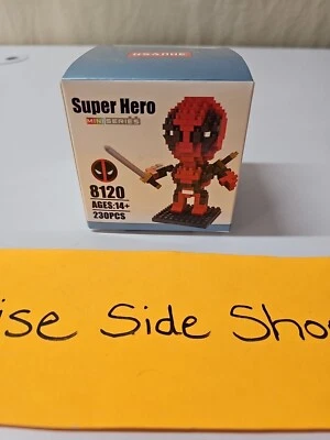 Deadpool микро блок Nano строительный набор 230 штук Hsanhe мини серии новый в коробке - Изображение 1 из 4