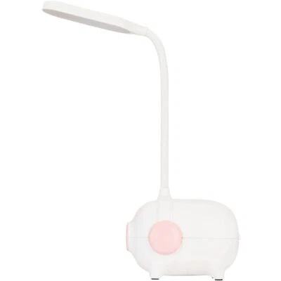 Pauleen 480.27 Sweet Little Pig Schreibtischleuchte 5W USB 5V Weiss Rosa Dimmbar - Bild 1 von 4