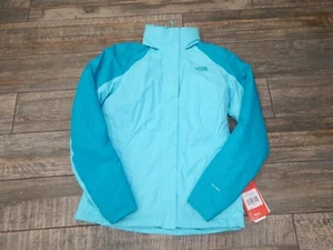 NUEVA Chaqueta aislante para mujer The North Face Resolve verde menta ventilación seca pequeña - Imagen 1 de 1