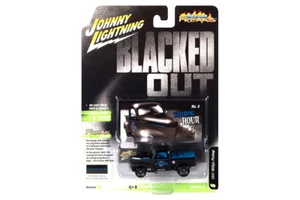 Johnny Lightning JLSF021A-5 Willys Pickup matt schwarz, Blacked Out Maßstab 1:64 - Picture 1 of 1