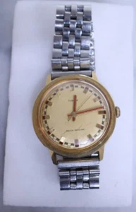 Nice Vintage Used Timex Men's Watch 260602473 W/ Stainless Steel Stretch Strap - Picture 1 of 8