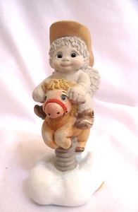 Dreamsicles Club Playground Pony 10319 arte fundido firmado Kristin 1997 usado en excelente estado - Imagen 1 de 7