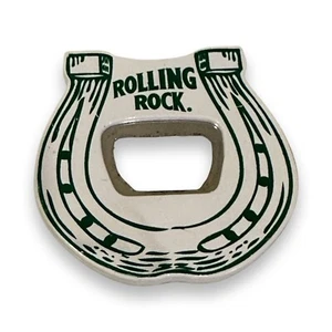 "Abridor de botellas en forma de herradura Rolling Rock 2,75" - Imagen 1 de 2