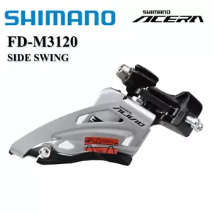 Deragliatore anteriore SHIMANO ALIVIO FD-M3120 2x9 velocità MTB bici SIDE SWING - Foto 1 di 8