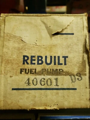 Bomba de combustible REMANUFACTURADA AC FG6858 67-72 Chevy II Camaro Corvette Chevelle Nova Foto 1 de 4