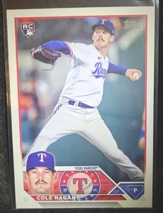 2023 Topps Update Base Cole Ragans RC US156