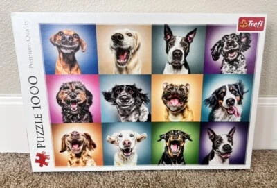 Rompecabezas de 1000 piezas retratos de perros Trefl - Collage de razas de perros Foto 1 de 3