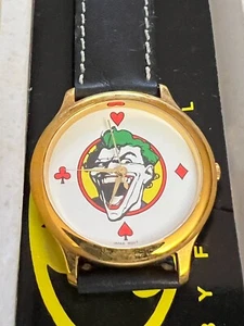 Orologio Uomo Analogico Quarzo FOSSIL BATMAN BA-6302 Nero Vera Pelle NUOVO IN SCATOLA - Foto 1 di 6