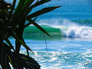 Beach Wave Surf Print photo Jack Baker seascape Australia gold coast Qld - Picture 1 of 1