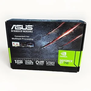 ASUS NVIDIA GeForce GT 710 Video Graphics Card Boxed Excellent Condition - Photo 1/7