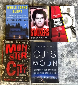 Serienmörder gebraucht 5 Bücher Lot Taschenbuch Stalkers OJs Moon True Crime Idaho hat geschlafen - Bild 1 von 8