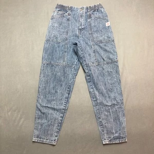 Vintage 80s Baggy Loose Fit Camaro Jeans Mens 30x31 Blue Acid Wash Denim Relaxed - Picture 1 of 13