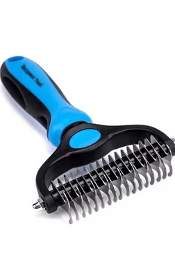 Maxpower Planet Pet Grooming Brush - Double Sided Shedding and Dematting...