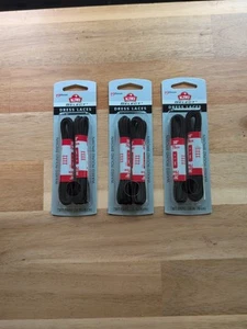3 Sets Of Kiwi Select Dress Laces Pairs Waxed Brown Round Shoelaces 30" - Picture 1 of 5
