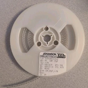 Carrete de condensadores de montaje en superficie 22pf 50v, envío gratuito - Imagen 1 de 3