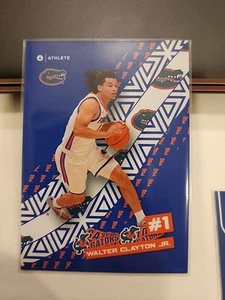 WALTER CLAYTON JR UF Florida Gators ONIT 2024 RC 1ST Rookie Card #40 SP Blue! - Bild 1 von 2