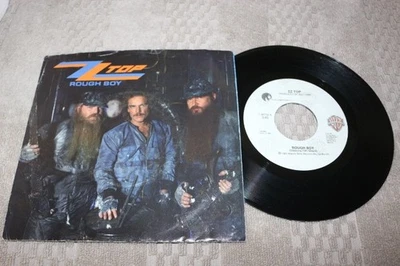 ZZ TOP-"ROUGH BOY" 45 RPM WITH PICTURE SLEEVE, 1985, MINT CONDITION - Image 1 of 2