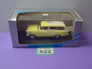 1958 Minichamps 1/43 - Opel Rekord Caravan P1 Yellow Boxed - Picture 1 of 5