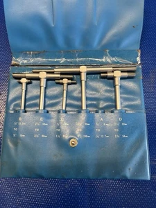 USED Fuji Tool Telescoping Gages 6 Piece Set (5/16" ~ 6")..... Missing A - Picture 1 of 4