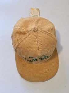 Minnesota North Stars Vintage Deadstock Corduroy Snapback Script AJD (1989-1991) - Picture 1 of 17