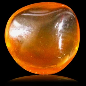 2.41 ct Amazing Fancy Cabochon Cut (9 x 7 mm) Un-Heated Orange Fire Opal - Picture 1 of 1